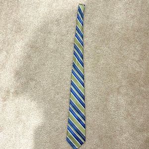Jones New York green and blue striped tie